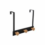 FIVE ČIVILUK 3MTL 25X8,2X20CM METAL/DRVO CRNA 151569A
