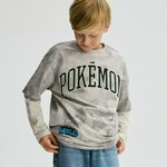 Reserved - Predimenzionirana majica kratkih rukava Pokémon tamno siva 100% COTTON 954BE-90X
