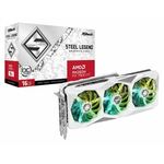 ASRock AMD Radeon RX 7800 XT Steel Legend 16GB OC, RX7800XT SL 16GO, 16GB DDR6