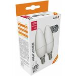 Avide LED set sijalica sveca 2 komada E14 570lm 4K 6W