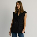 Reserved - Dvostruki prsluk crno 96% POLYESTER, 4% ELASTANE 881BX-99X