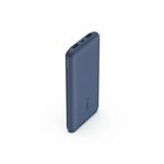 BELKIN BOOST CHARGE (10000 mAH) Power Bank with USB-C 15W - Dual USB-A - 15cm USB-A to C Cable - Blue