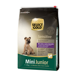 Select Gold Sensitive Mini Junior jagnjetina, losos &amp; krompir 4 kg