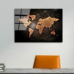 UV-379 50 x 70 Multicolor Decorative Tempered Glass Painting