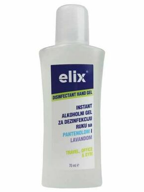 Elix Alkoholni gel za dezinfekciju ruku sa lavandom i pantenolom 70ml