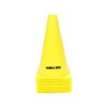 GORILLA SPORTS Set od 10 čunjeva za trening (23 cm / Žuti)