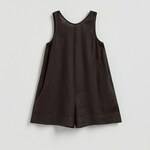 Reserved - LADIES` JUMPSUIT tamno braon 100% LINEN 251FH-89X