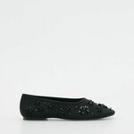 Reserved - LADIES` BALLERINAS crno 100% POLYESTER 954DU-99X