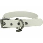 Trixie ogrlica City Style PVC M 35-42cm/20mm svetlo siva
