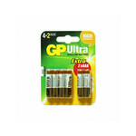 Baterija GP ultra alkalna LR03 AAA 4+2