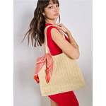 Sinsay - Pletena shopper torba - boja pšenice boja pšenice SS 2025 521EK-12X