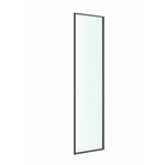 Fiksni zid Etna 80x195 crni profil