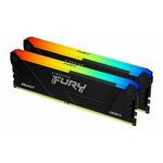 Kingston Fury Beast RGB KF432C16BB12AK2/32, 32GB DDR4 1600MHz/3200MHz/400MHz, CL16/CL17, (2x16GB)