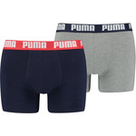 Puma Muške bokserice Basic 2 pakovanja 521015001-036