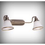 Rabalux Grando zidna lampa E14 2x40W bronza/bela Kupatilska rasveta