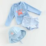 Reserved - BABIES` SWIMMING SUIT bledoplavo 85% POLYESTER, 15% ELASTANE 925DY-05X