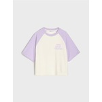 Sinsay - Dukserica sa kratkim rukavima - lavanda lavanda SS 2025 163DO-04X