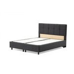 HANAH HOME Bračni krevet Vitalia 150 x 200 Anthracite