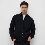 Reserved - Regular fit pamučna košulja crno 100% COTTON 8455H-99X