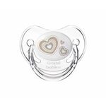 "CANPOL ORTHODONTIC BABY SILIKONSKA VARALICA 6-18M 22/566 ""Newborn baby"" 1kom - HEARTS"