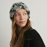 Reserved - LADIES` CAP crno 100% ACRYLIC 0772V-99M