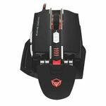 Meetion M975 gejming miš, žični, 2600 dpi, 1ms, 1000 Hz, beli