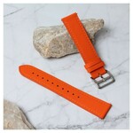 Narukvica kozna klasik za smart watch Samsung 4 5 20mm narandzasta