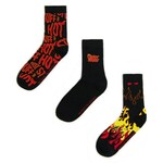 Cropp - 3 pack čarapa Hot Stuff - CRNO