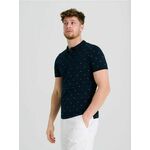 Sinsay - Polo majica sa all-over printom - mornarsko mornarsko SS 2025 4996F-59X