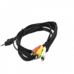 Gembird AV 3.5mm to 4-pin 3x RCA