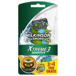 Wilkinson brijač Xtreme3 sensitive jednok. 3+1 gratis