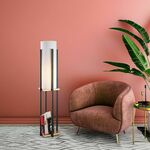 7129 - Black, Gold BlackGold Floor Lamp