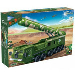 BANBAO kocke vojni kamion sa raketom 6202