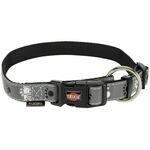 Trixie Ogrlica Reflektujuća sa Šapicama S/M 30-45cm 15mm Crna