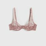 Reserved - LADIES` BRASSIERE prljavo roze 90% POLYAMIDE, 10% ELASTANE 052CO-39X