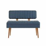 HANAH HOME Trpezarijska klupa Vina 1048 2 AtlanticDark Blue