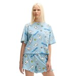 Cropp - Pidžame Cinnamoroll - bledoplavo