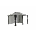 Metalna gazebo tenda Belize - siva