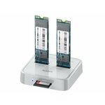 Docking station USB 3.1 tip C na 2 x M.2 (SATA & PCIe NvMe) K3016SD