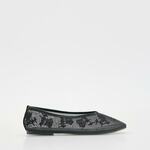 Reserved - LADIES` BALLERINAS crno 100% POLYESTER 138CQ-99X