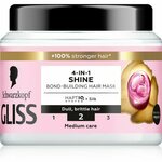 Gliss Maska za kosu u teglici 4u1 Shine 400ml