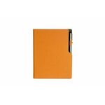 ALICANTE Notes A5 - Narandžasta , papir Šamoa 80 g/m2