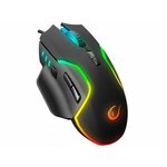 Rampage Miracle M2 gejming miš, optički, žični, 7200 dpi, beli