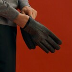 Reserved - MEN`S GLOVES crno 100% LEATHER 6963V-99X