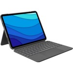 Logitech tastatura Combo Touch iPad Pro 11, crvena/siva