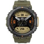 Amazfit T-Rex 2 pametni sat, crni/khaki/zeleni/zlatni