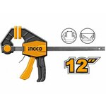 Ingco Jednoručna stega za brzo stezanje HQBC01602