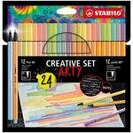 Stabilo Tanki flomasteri Set Point 88+Pen 68 1/24