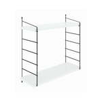 HANAH HOME Zidna polica Armoni 2'li White