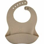 Canpol Babies Silikonska Portikla Sa Džepom Dots 51/029 Beige